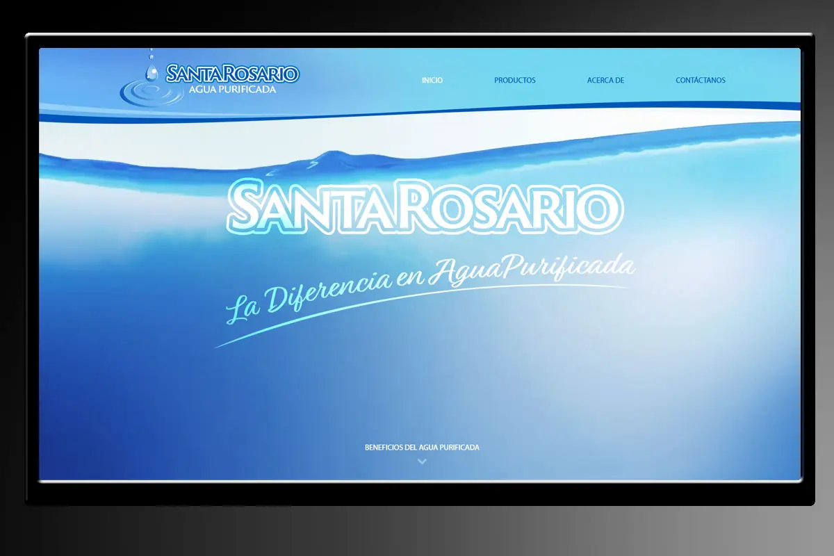 Agua-Santa-Rosario-Diseño-Sitio-Web